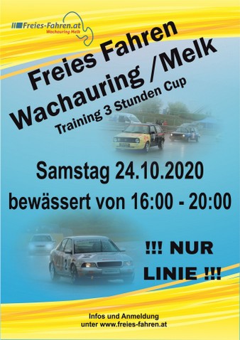 Wachauring,Autotraining,3Std.Cup training,